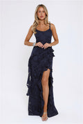Urban Elegance Maxi Dress Navy