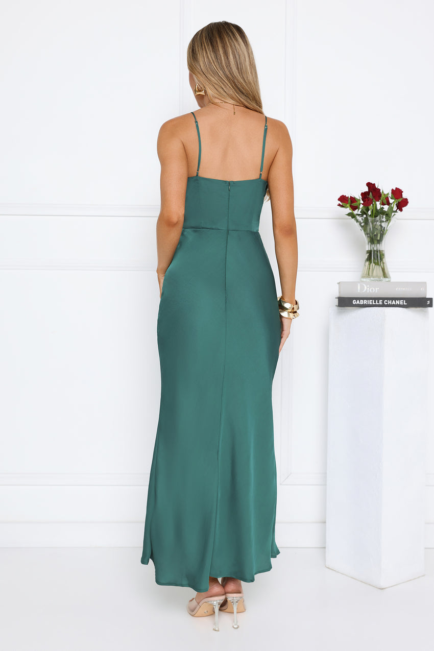 Room In The Castle Maxi Dress Green