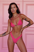 Retro Reef Swim Top Pink