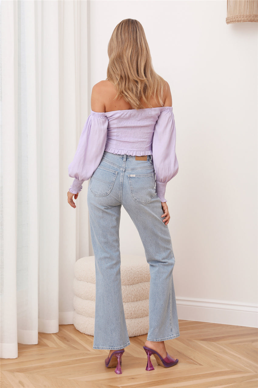 RIDERS BY LEE Hi Flare Jeans Summertime Blue