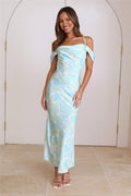 Feeling The Love Maxi Dress Green