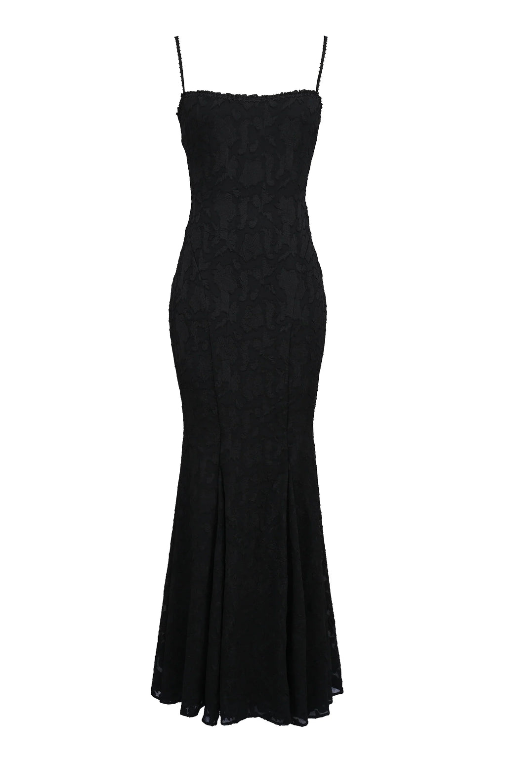 Black Lace Maxi Dress