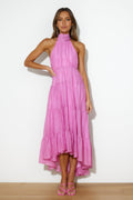 Entrance Is Yours Maxi Dress Pink