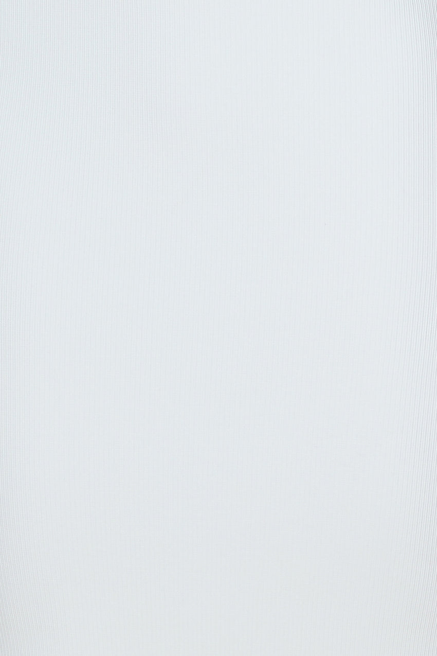Sing Song Midi Dress White