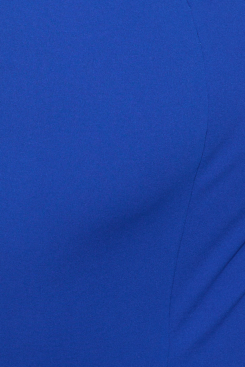 Party Palace Midi Dress Cobalt Blue