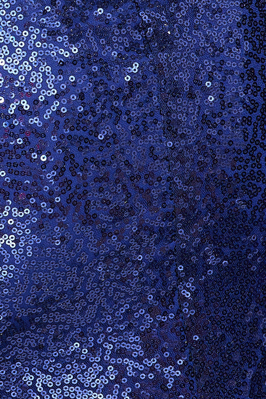 Camera Flash Sequin Maxi Dress Blue