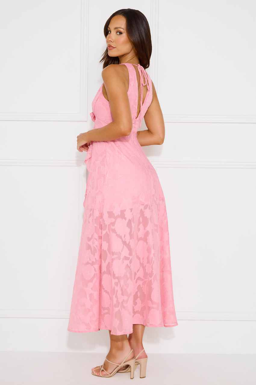 Art Of Girls Maxi Dress Pink