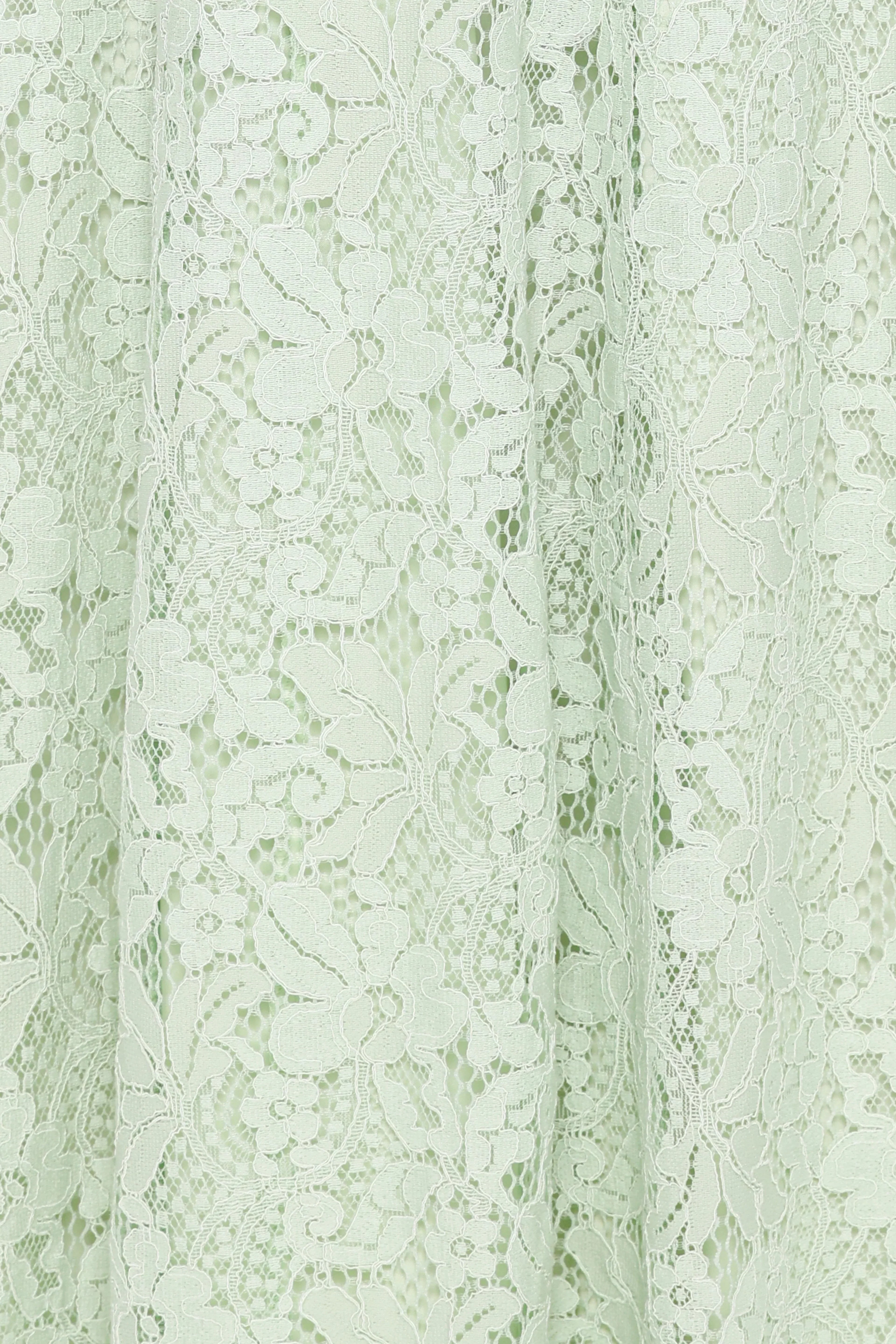 Mapleton Maxi Dress - Sage Green Lace
