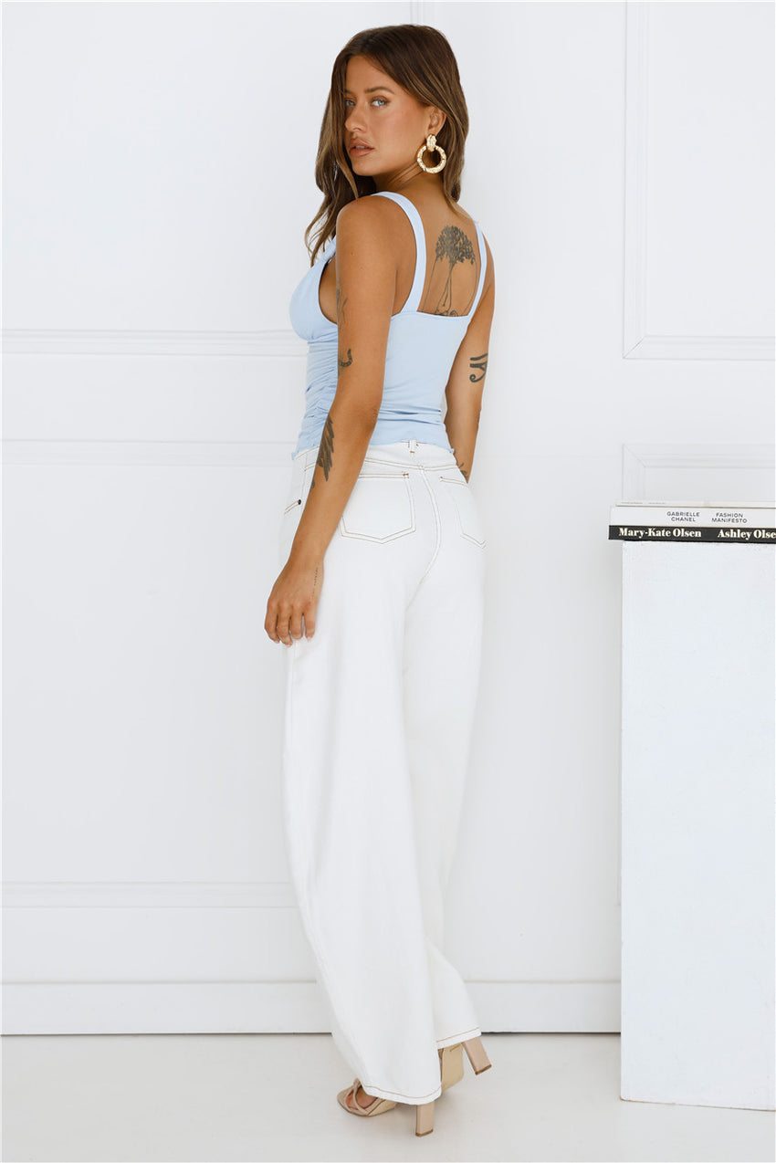 Sea Salt Air Top Blue