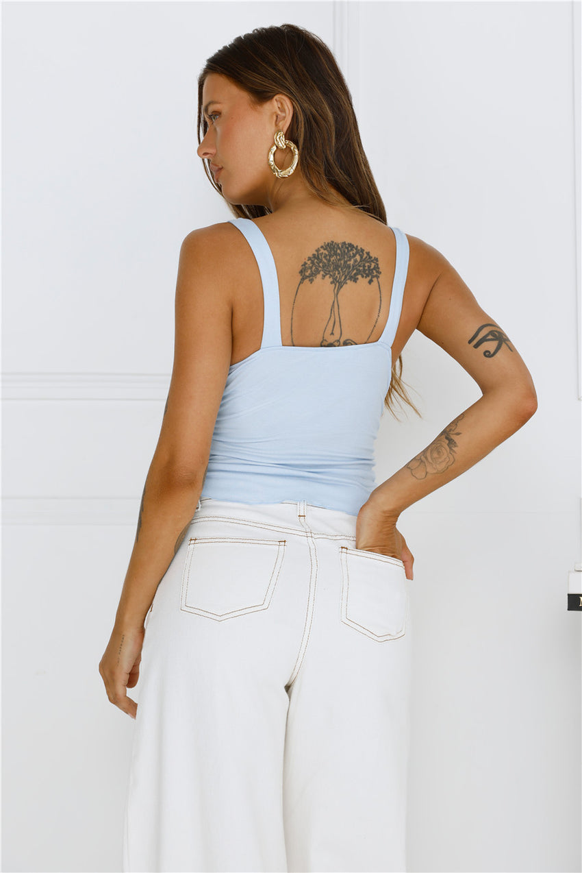 Sea Salt Air Top Blue