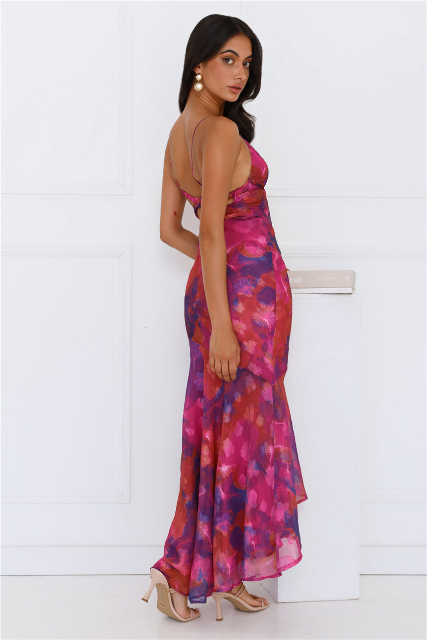 Pretty Aesthetics Maxi Dress Purple