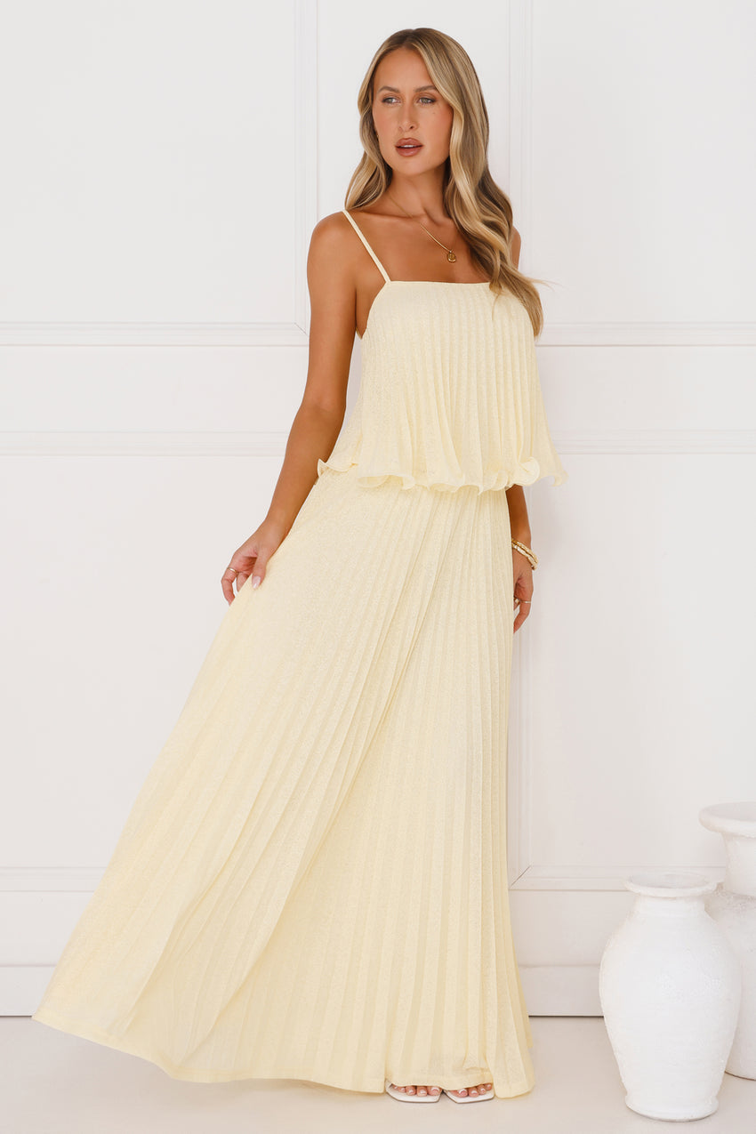 Real Deal Crop Top Yellow