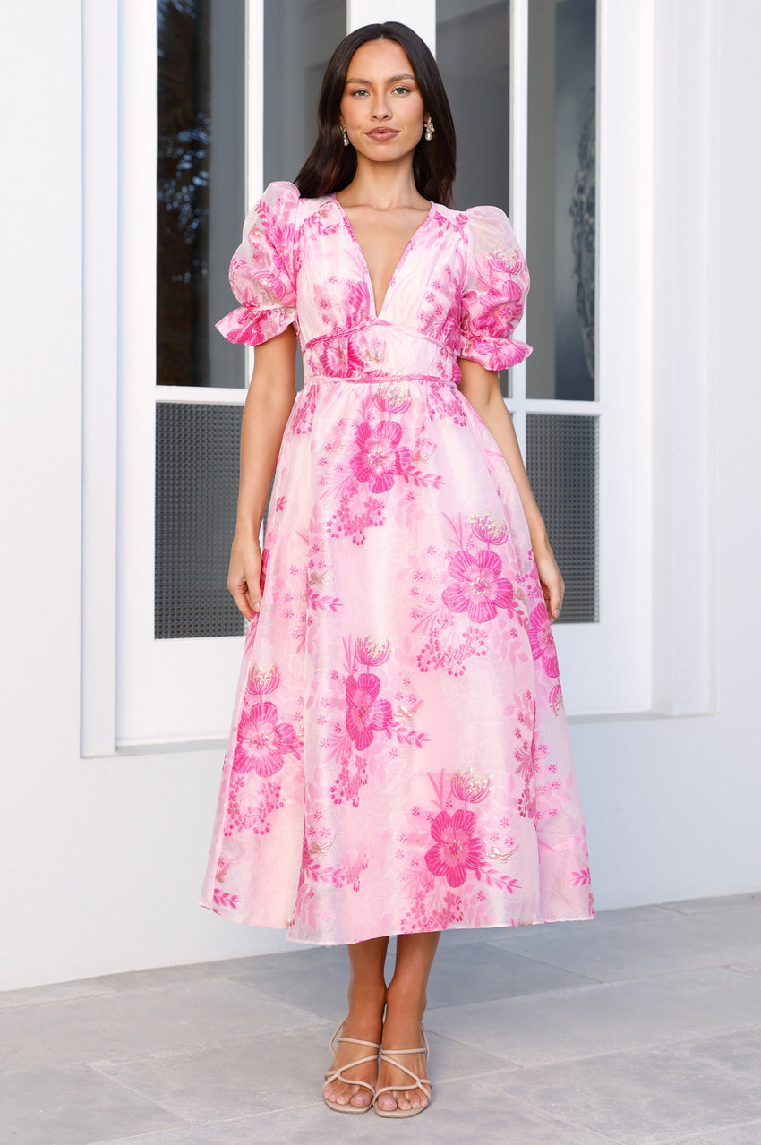Your VIP Moment Maxi Dress Pink