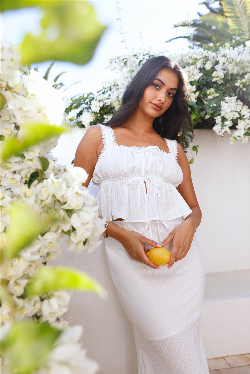 Aurora's Aria Top White