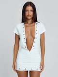 Lucy'S Tula Mini Dress White