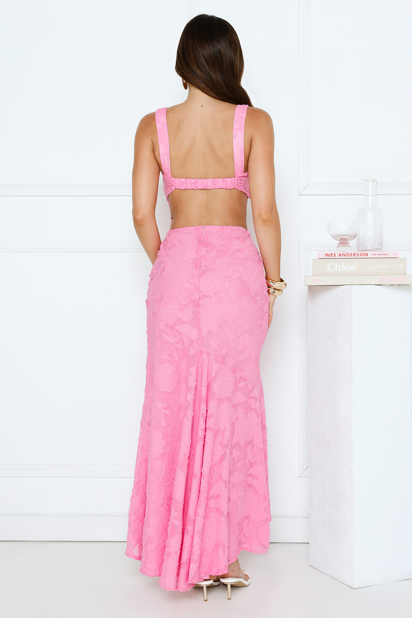 Petal Song Maxi Dress Pink