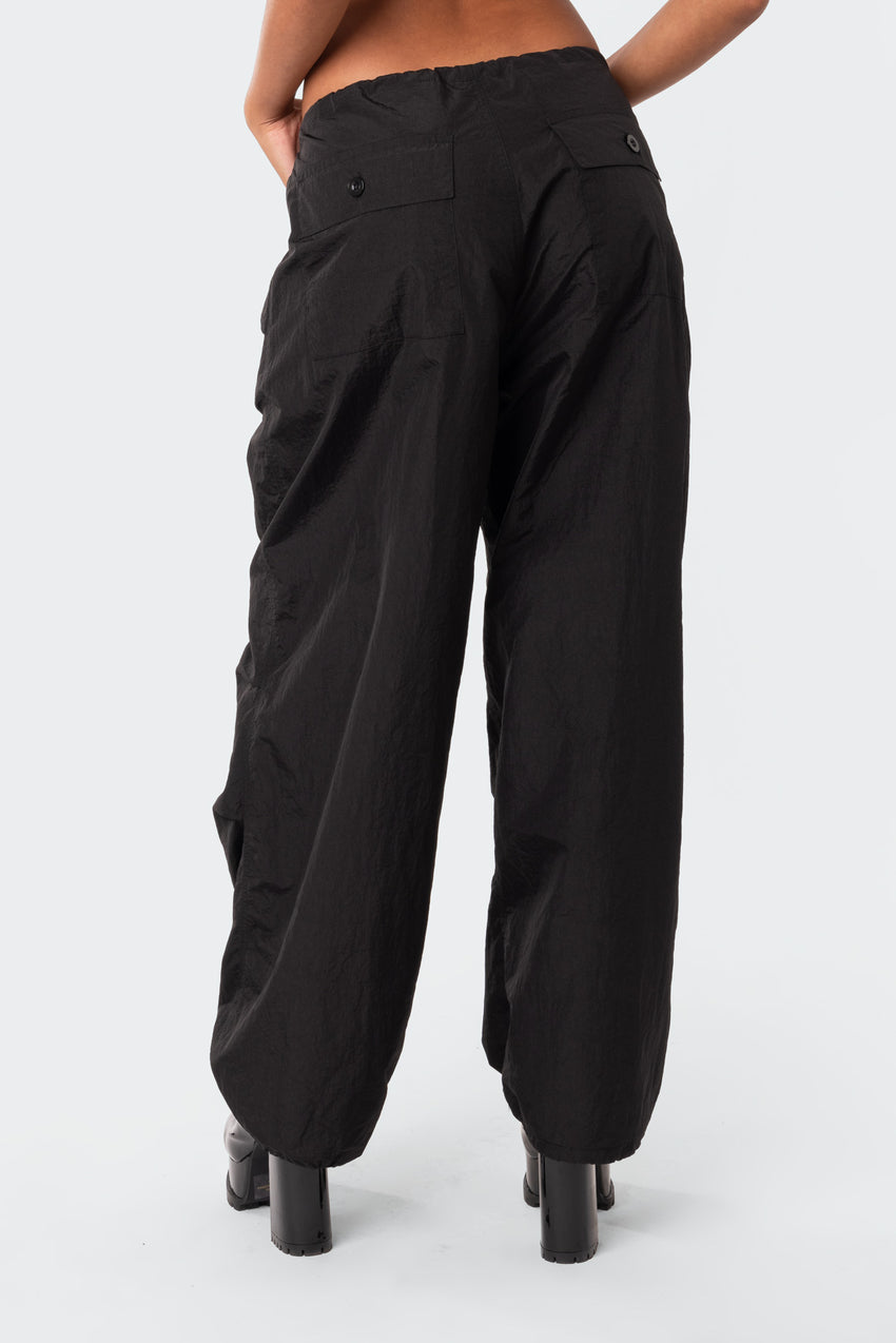 Rian Nylon Cargo Pants