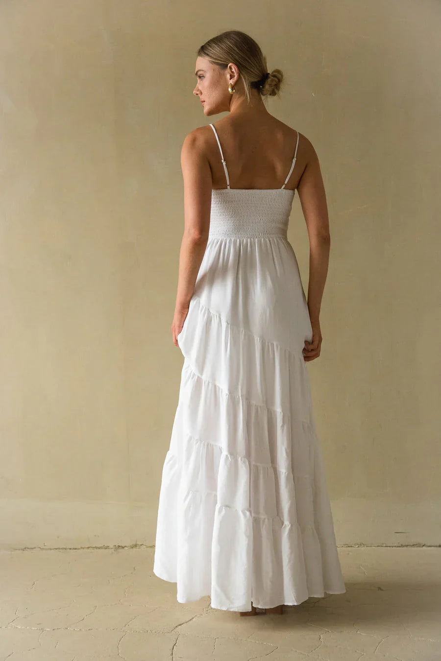 Donna Twist Front Maxi Dress