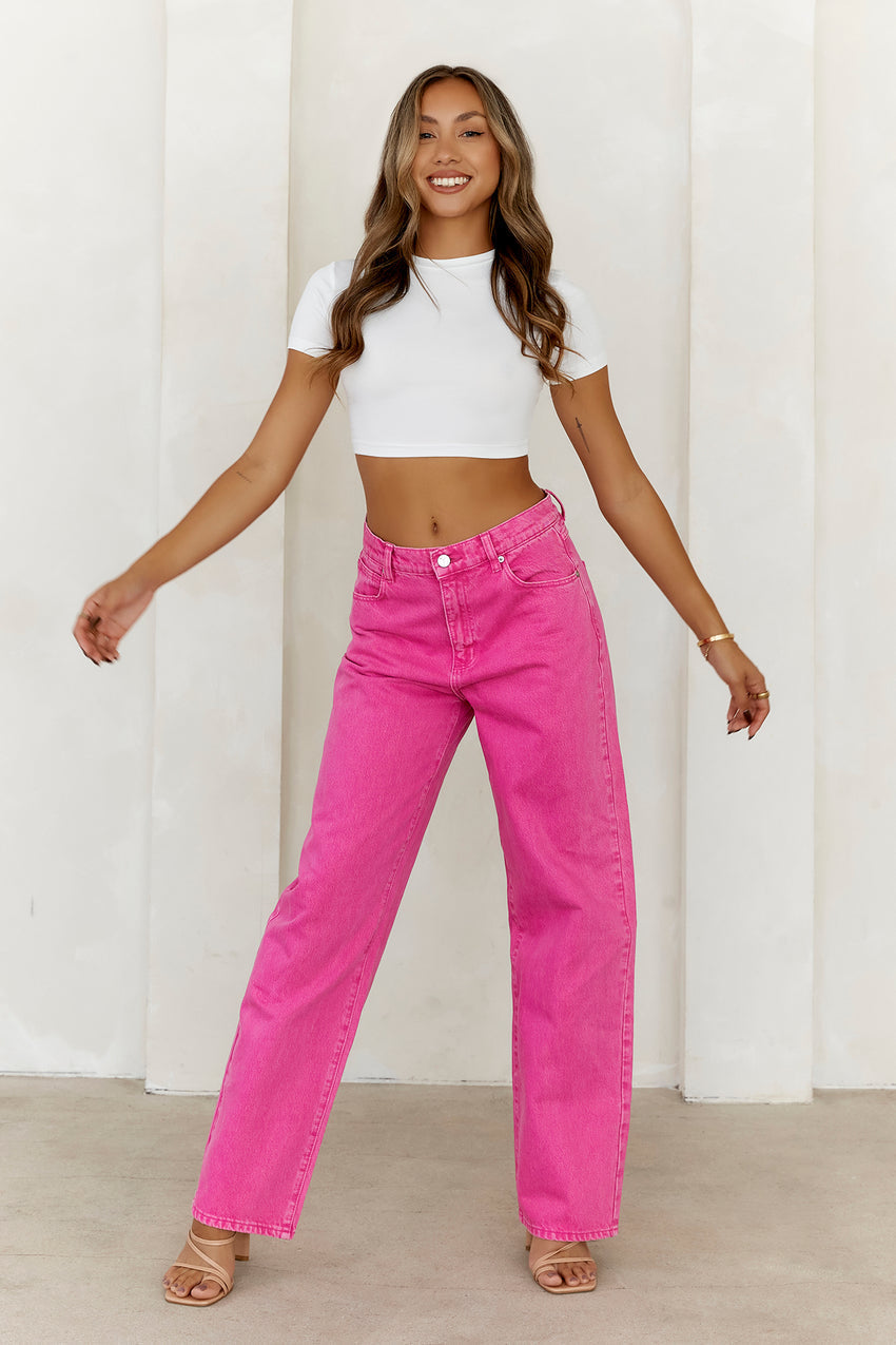 BASE  The Baby Tee Crop Top White