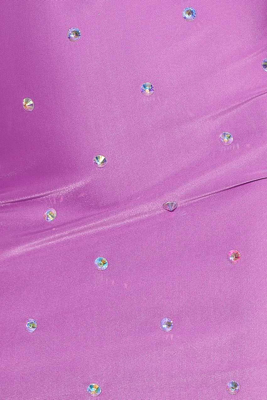 Giving More Mini Dress Purple