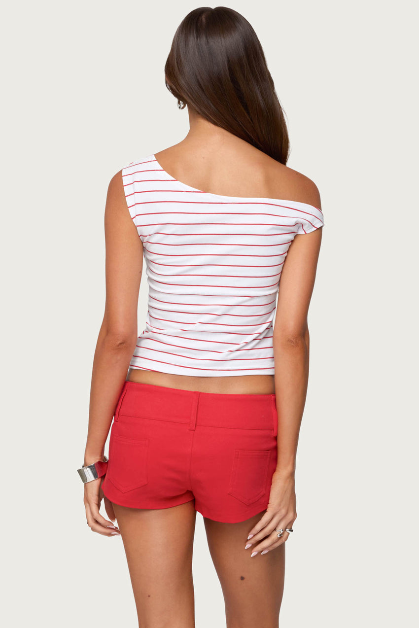 Keryn Striped Off Shoulder Top