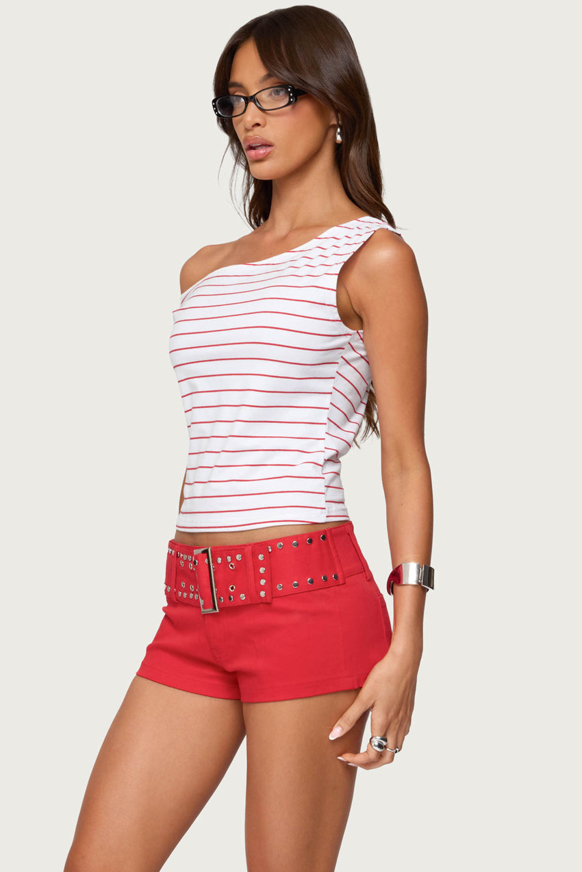 Keryn Striped Off Shoulder Top