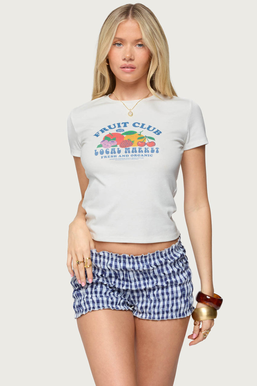 Fruit Club Graphic T Shirt