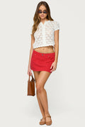 Arbel Denim Mini Skirt