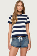 Valetta Oversized Striped T Shirt