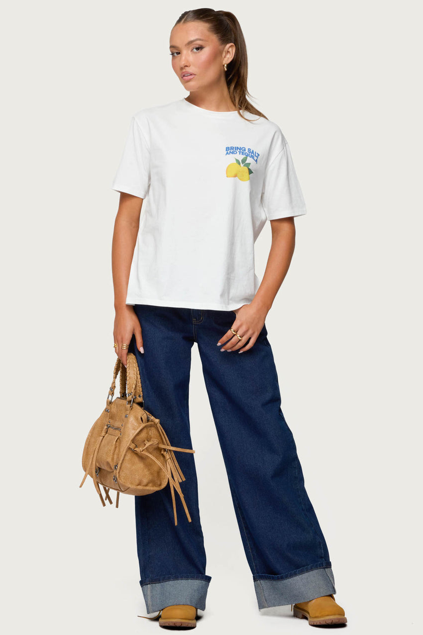 Let's Make Margs Oversized T Shirt