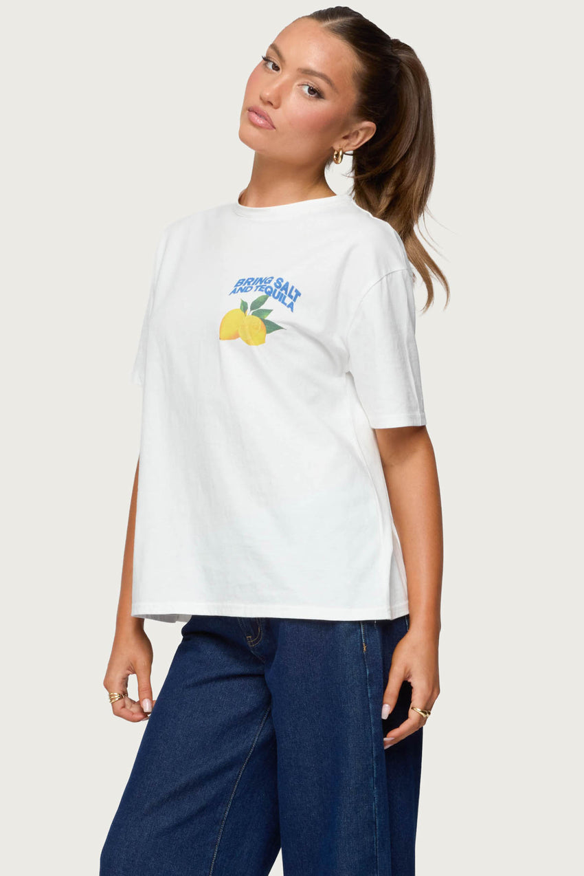 Let's Make Margs Oversized T Shirt