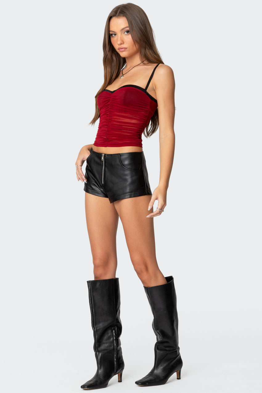 Moira Mesh Bra Top