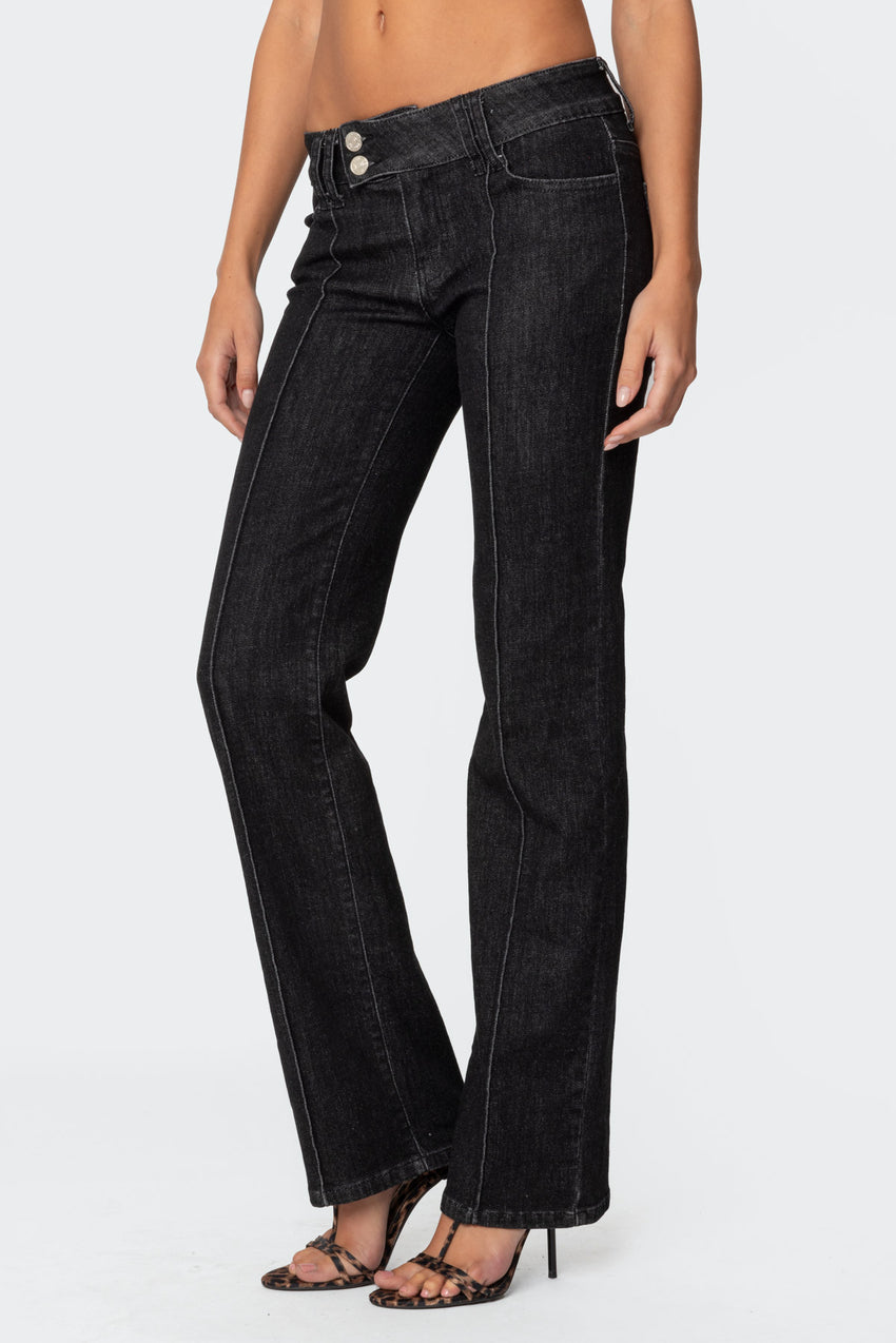 Avril Low Rise Bootcut Jeans