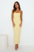 Fanciest Girl Maxi Dress Yellow