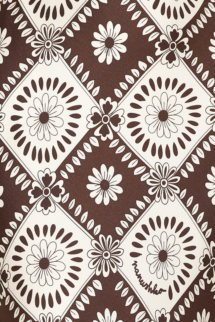 Her Own Vibe Maxi Dress Brown