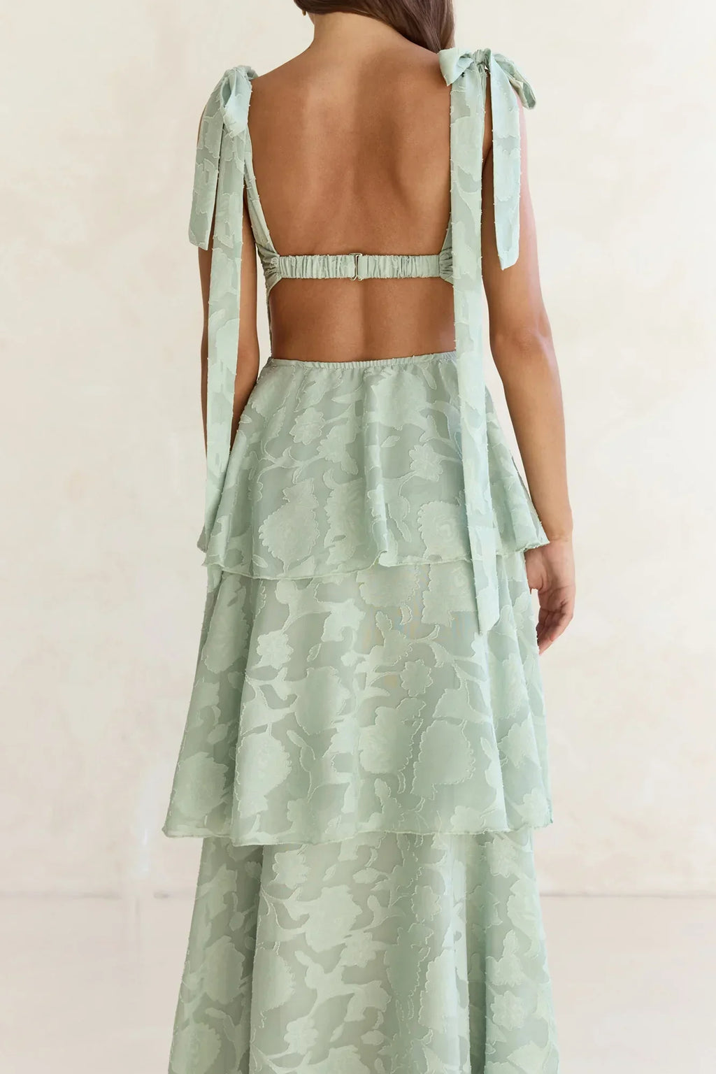 Meadow Of Dreams Maxi Dress Sage