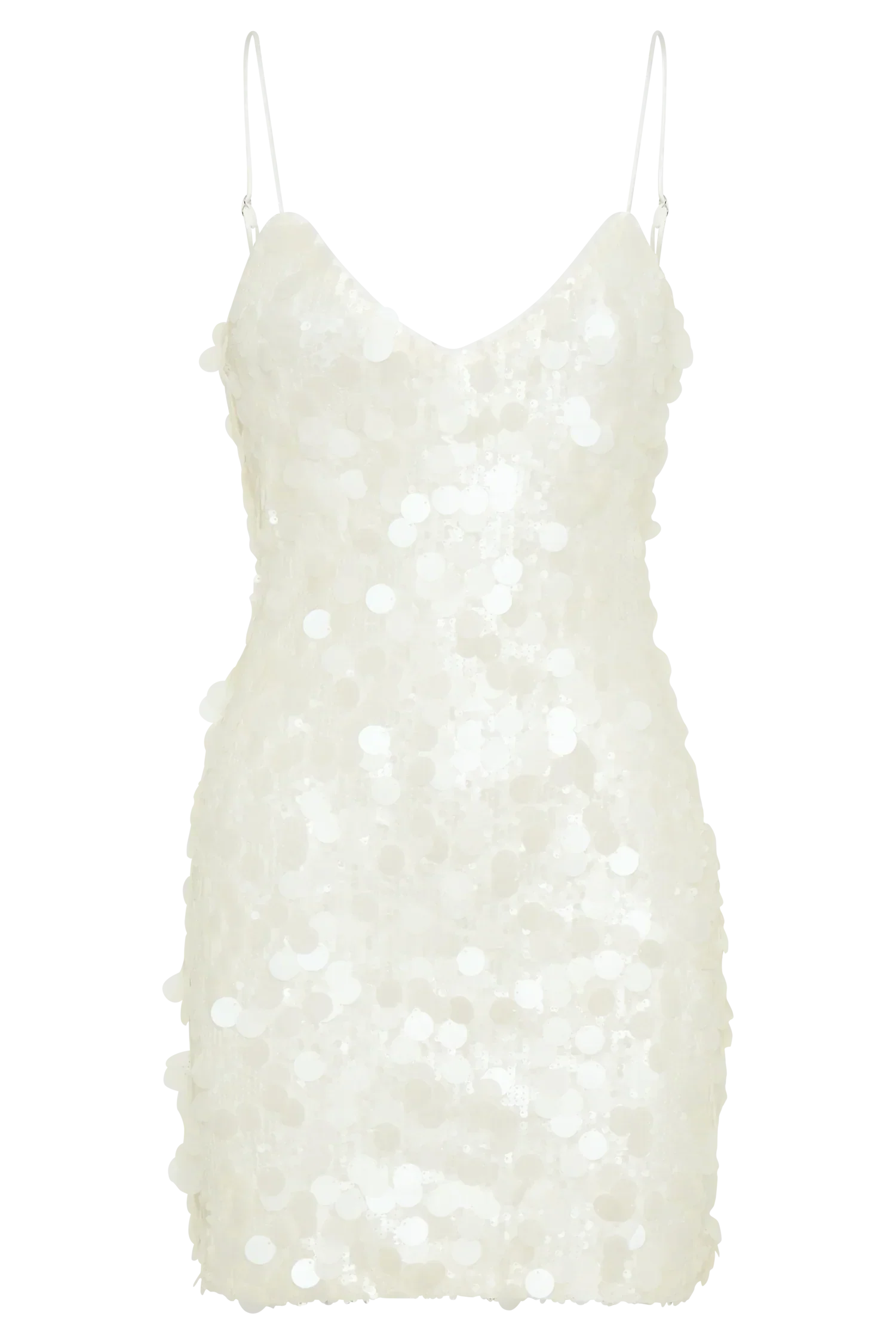 Romilly Sequin Mini Dress - Ivory