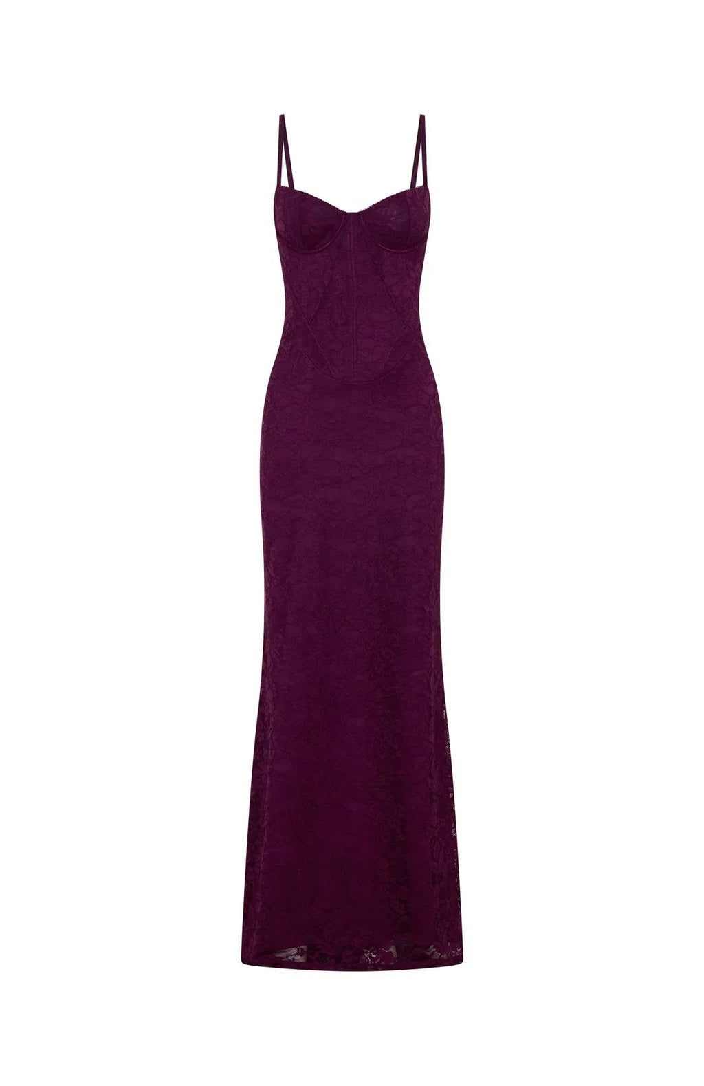 Blossom Belle Maxi Dress Plum