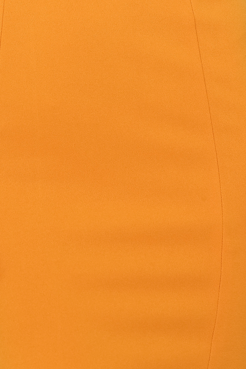 I Know A Guy Midi Dress Mustard