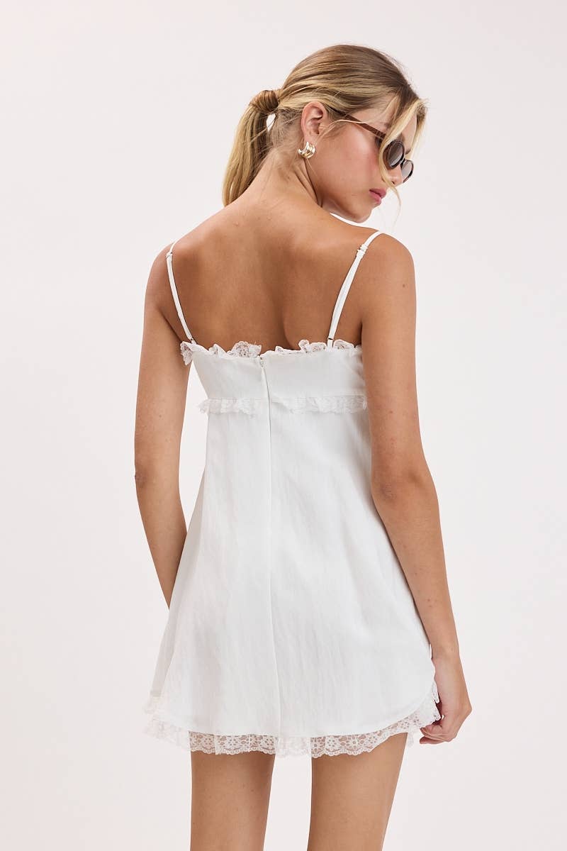 Soda Fountain Sweetheart Mini Dress