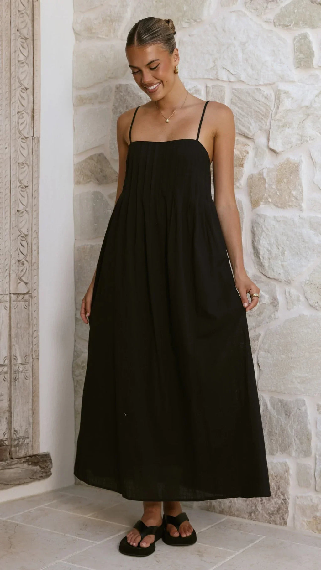 Stayla Maxi Dress - Black