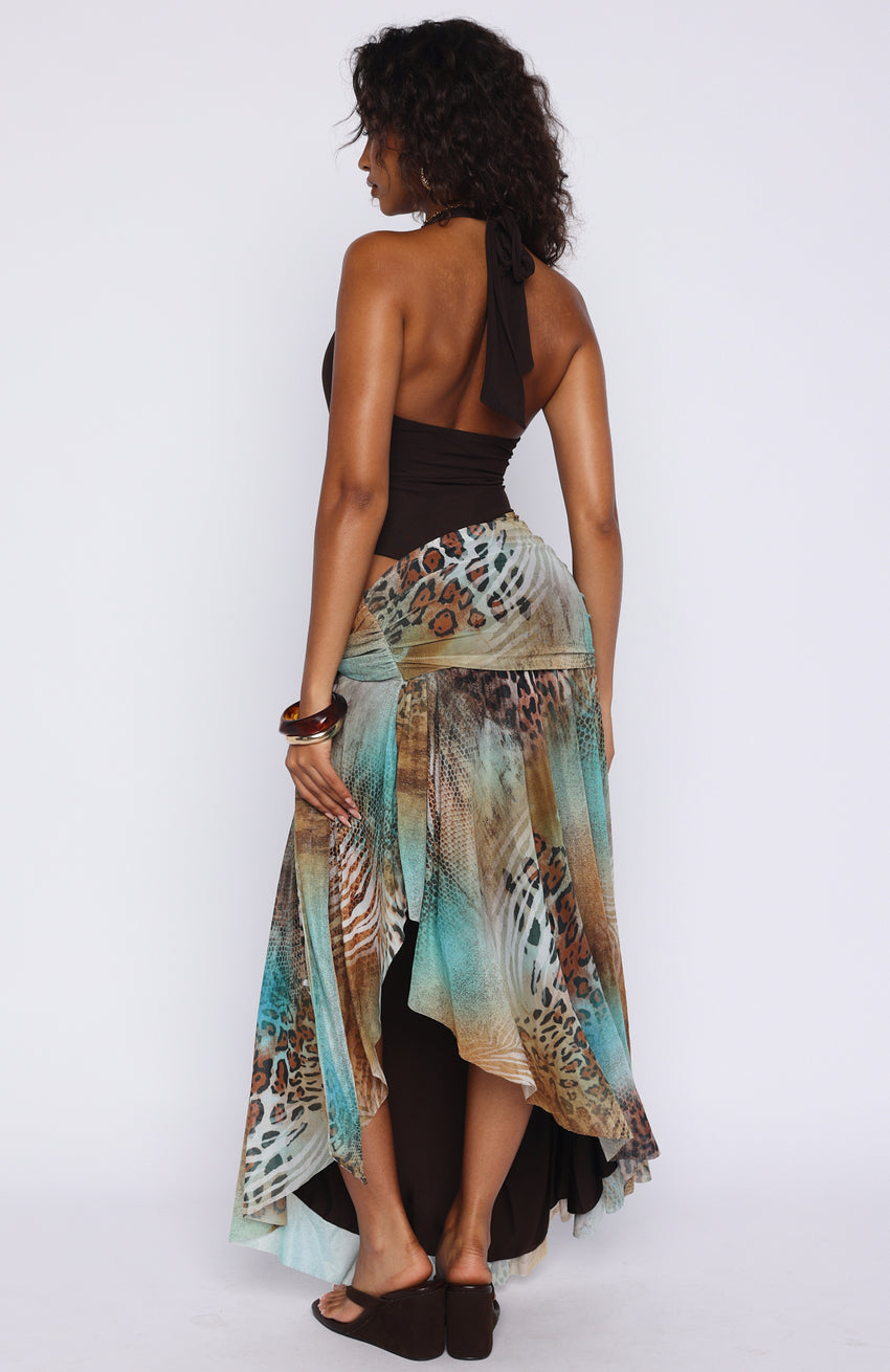 Suntrace Maxi Dress Saltwater